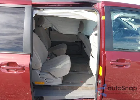 2012 Toyota Sienna Le 7 Passenger из США, поврежденный, VIN 5TDJK3DC3CS036397